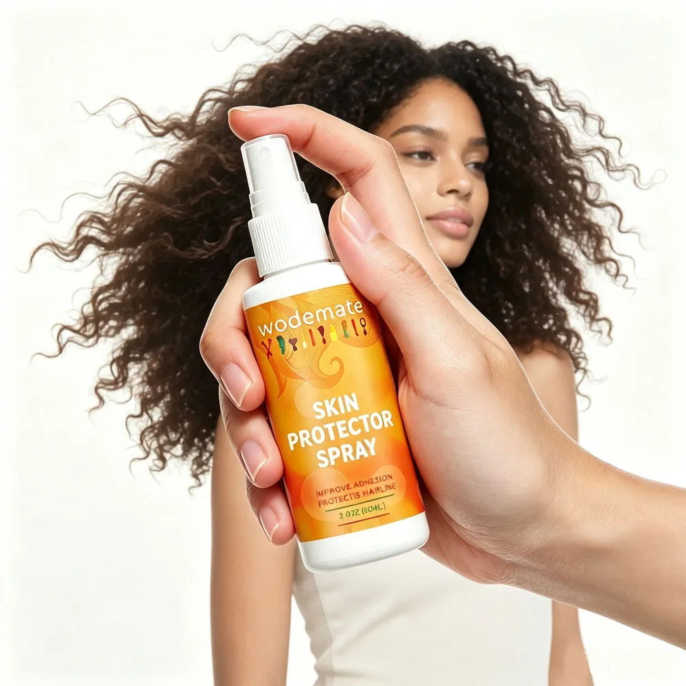 Skin Protector Spray Protection Lace Glue Primer Fast Drying Prevent Scalp Irritation Caused By Wig Tape And Adhesive
