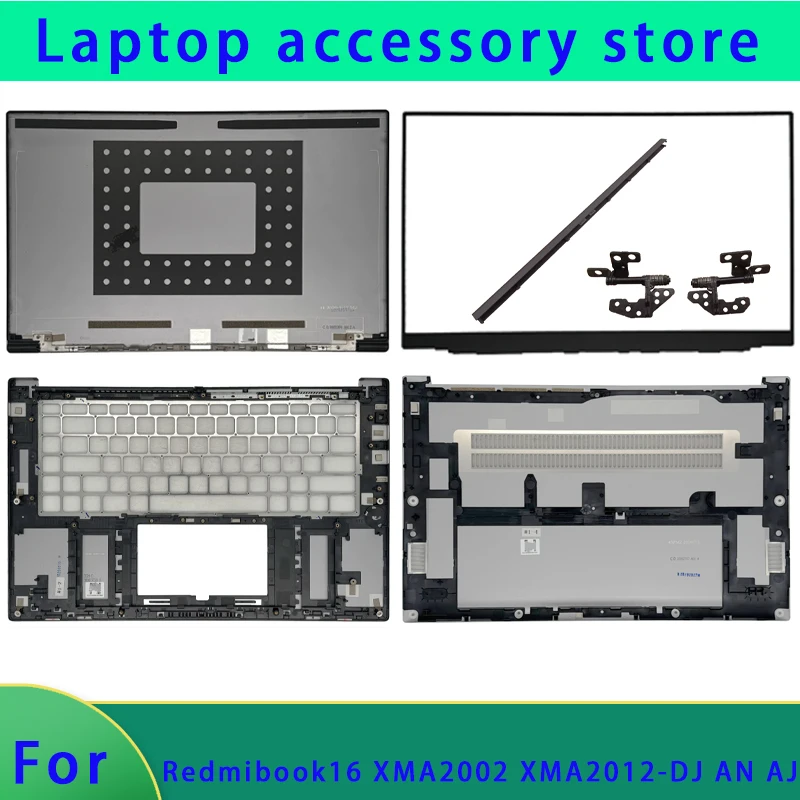 Suitable for RedmiBook 16 XMA2002 XMA2012-AB DJ AN AJ Top Cover Front Panel Palm Support Bottom Shell hinge Cover Hinge