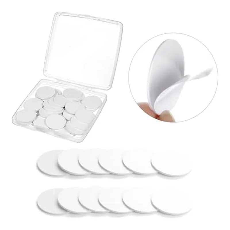 ABFN-60 шт. NFC Tagsntag 215 NFC-стикер, круглый NFC-тег, перезаписываемая карта NFC, липкая задняя часть, устройство для сотового телефона с поддержкой NFC, легко