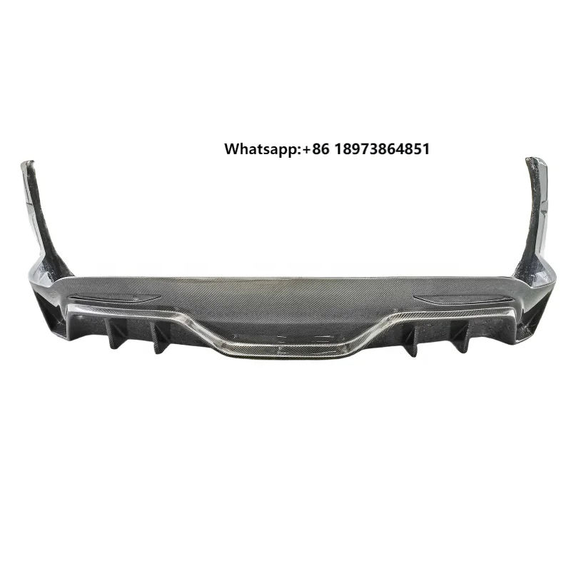 

Top Style Carbon Fiber Rear Bumper Diffuser Lip bodykit for Model X 75D 90D P90D 100D P100D 16-18