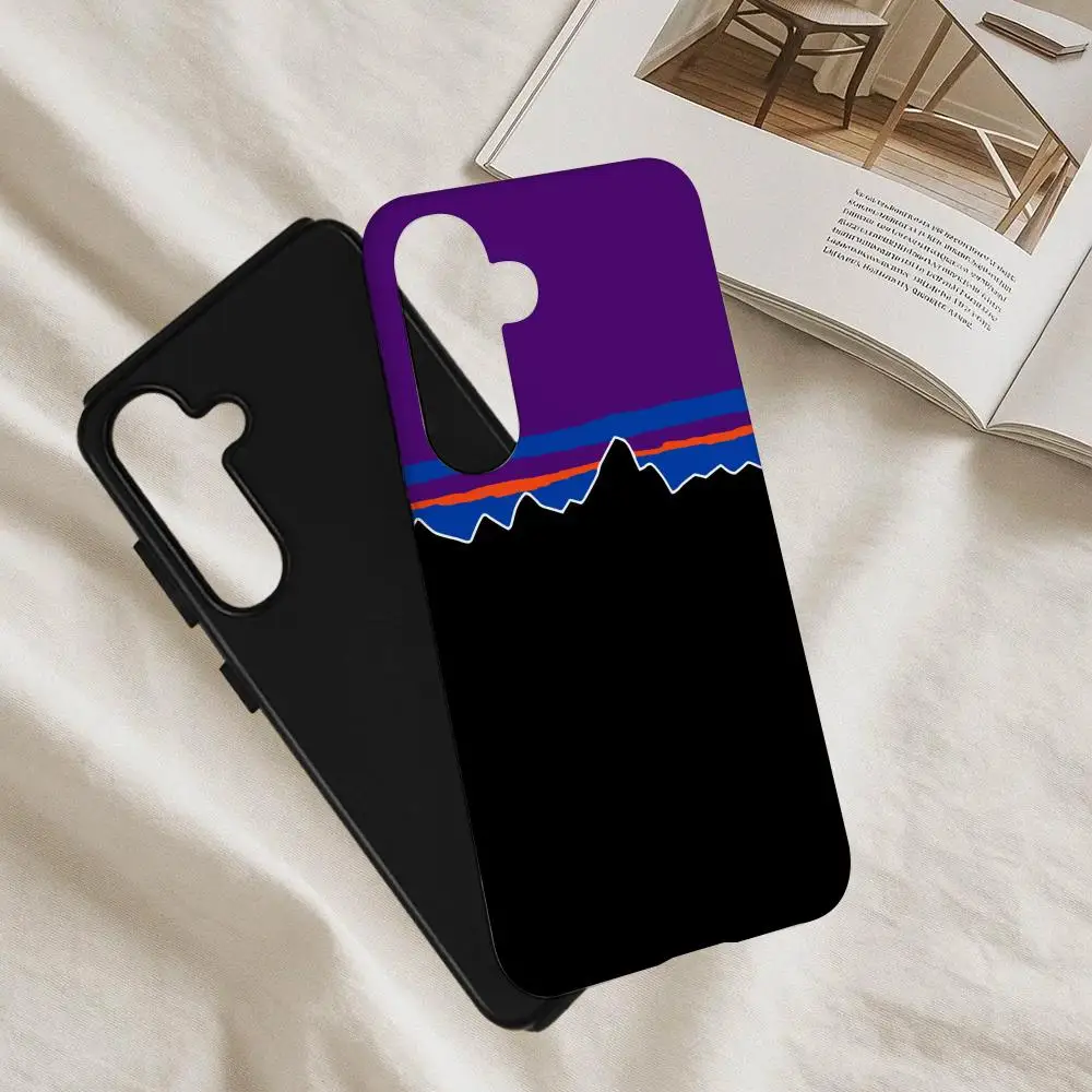 Funda de teléfono con diseño de Patagonias para Samsung S25, carcasa de película de lujo GalaxyS24Ultra 23plus S22 21 A56 36 26 16, cubierta de doble capa