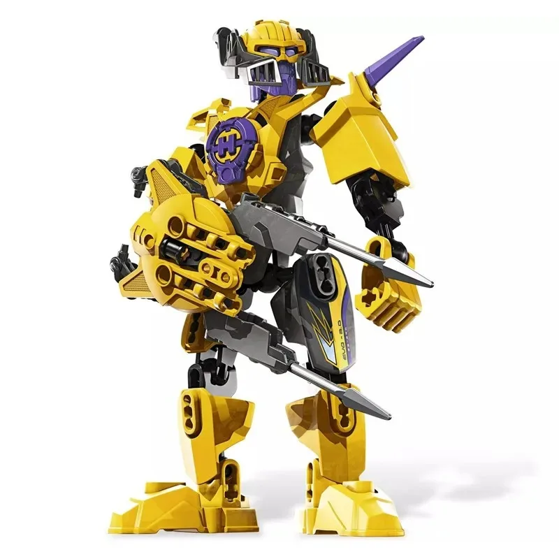 Star Warrior Soldiers Hero Factory Bionicle Surge Evo Stringer Robot Figures Building Blocks Bricks Kids Toys