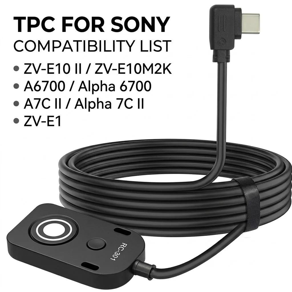 

dieyitu RC301-type c For Sony A7C II Shutter cable A6700/ZV-E1/ZV-E10 II Camera accessories Remote Control Control Cable