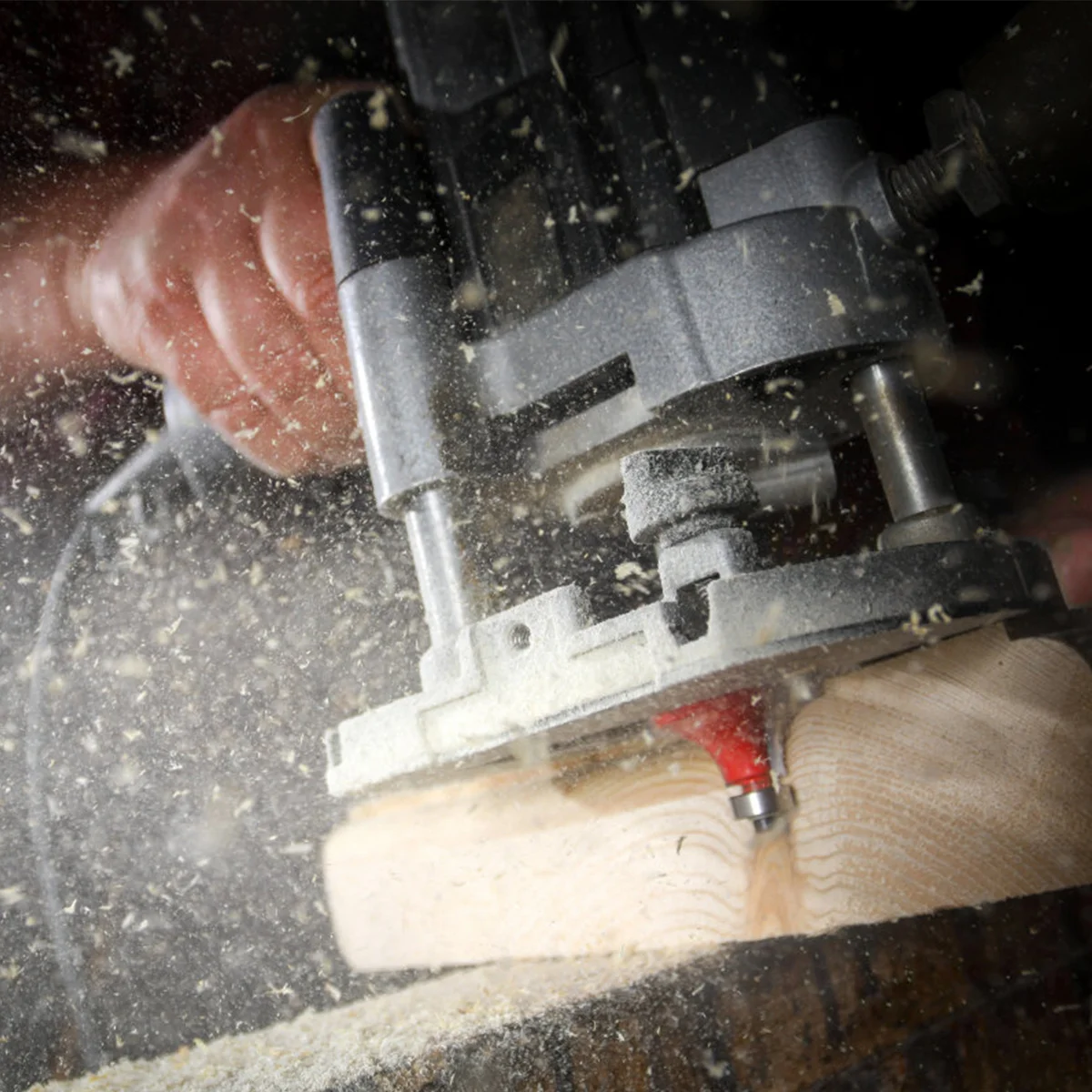 ชุดดอกเราเตอร์ตัดแต่งขอบ 3 ชิ้น ขนาด 1/4 นิ้ว สำหรับงานกัดไม้ เครื่องมือช่างไม้ ตัดเรียบ ทนทาน แข็งแรง เคลือบผิวอย่างดี