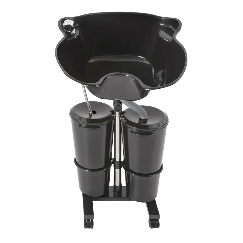 /for Shampoo Basin，Height and Angle Adjustable Salon Hairdressing Tool Barber Shop Sink Plastic Shampoo Basin Large Basin