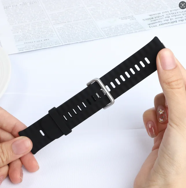 حلقة سيليكون لساعة Huawei Watch Fit 4 pro Strap Smartwatch Accessories استبدال سوار رياضي Correa Huawei Watch fit4/3 band