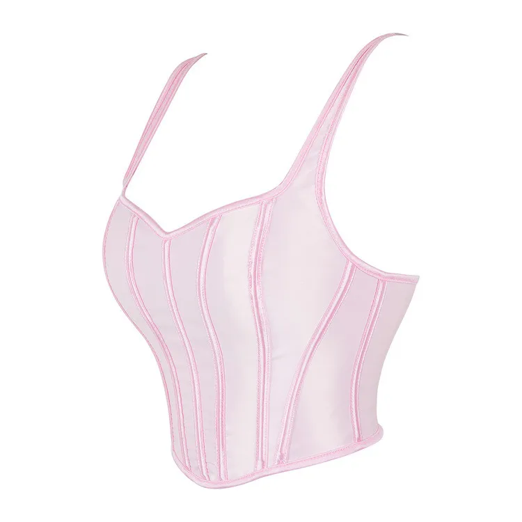 Women Gothic Suspender Strap Underbust Corset Waist Trainer Slimming Bustiers Lingerie Shapewear Bones Basques Body Shaper
