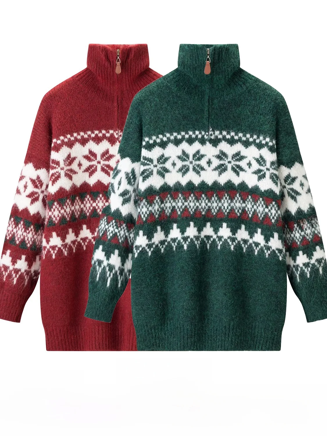 

Модный вязаный свитер с молнией и капюшоном, новинка весенней коллекции женской одежды, из полиэфирного волокна, с длинными рукавами, геометрический принт.