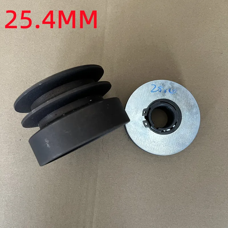 Imagem -03 - Embreagem Dobro da Correia do Sulco de 25.4 mm para o Motor de Gx390 Gx420 Gx450 Gx460 188f 190f 192f com Saída do Eixo Usado para a Bomba de Água Cortador