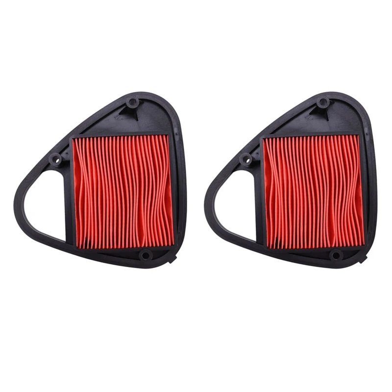 2X Motorcycle Air Filter Cleaner For HONDA Steed400 STEED600 Steed VLX600 SHADOW 600 1995-1997