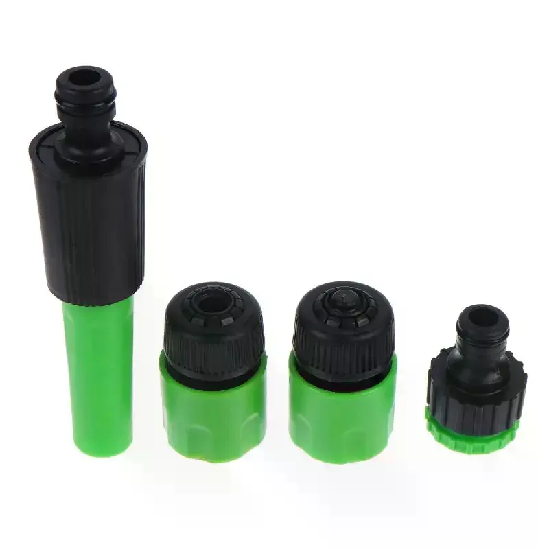 4-Piece Adjustable Water Spray Garden Irrigation Watering Sprinkler Spray High-Pressure Car Washing Floor Cleaning Spray Nozzle