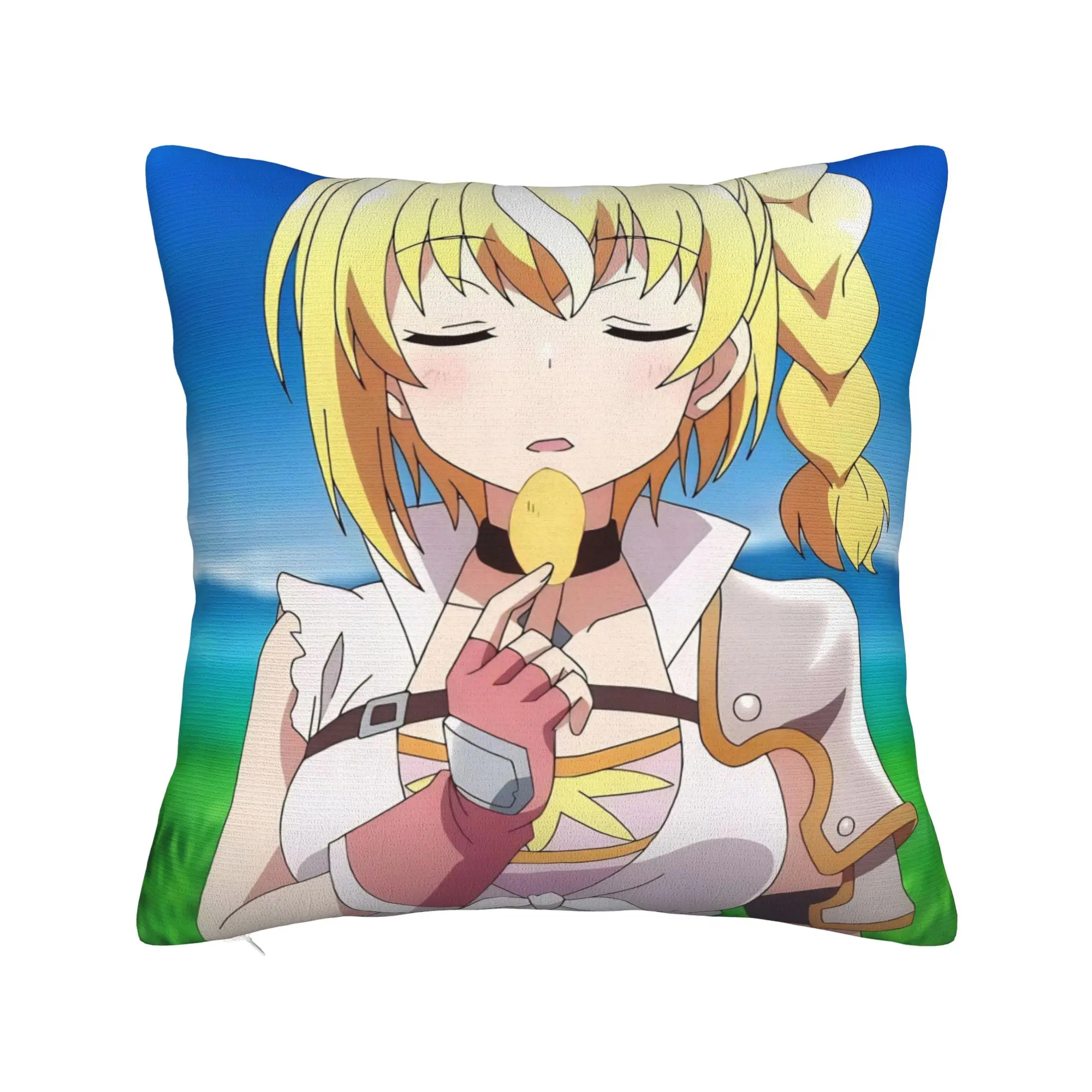 Reborn As A Vending Machine Pillowcases Merch Printing Cushion Cover Decoration  Pillow Case Cover Home Multiple Sizes