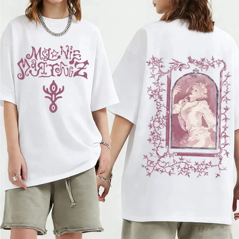2026 Album Hades Melanie-Martinez T-shirt Man Woman Harajuku Short Sleeve O-neck Casual Shirt  women clothes vintage clothes