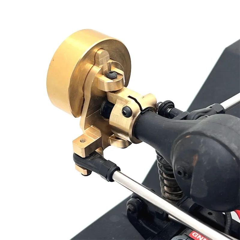 อะไหล่รถบังคับวิทยุ YK 1/10 YK4106 YK4107 ชิ้นส่วนเพลาหน้าทองเหลืองแบบ C-type