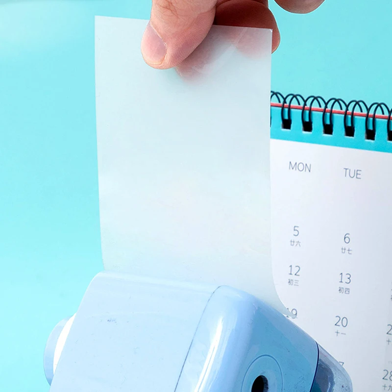 Criativa Transparente PET Memo Pad, Postou-Sticky Notes Planner, Bloco de notas adesivo, Material Escolar, Papelaria Kawaii, 50 Folhas