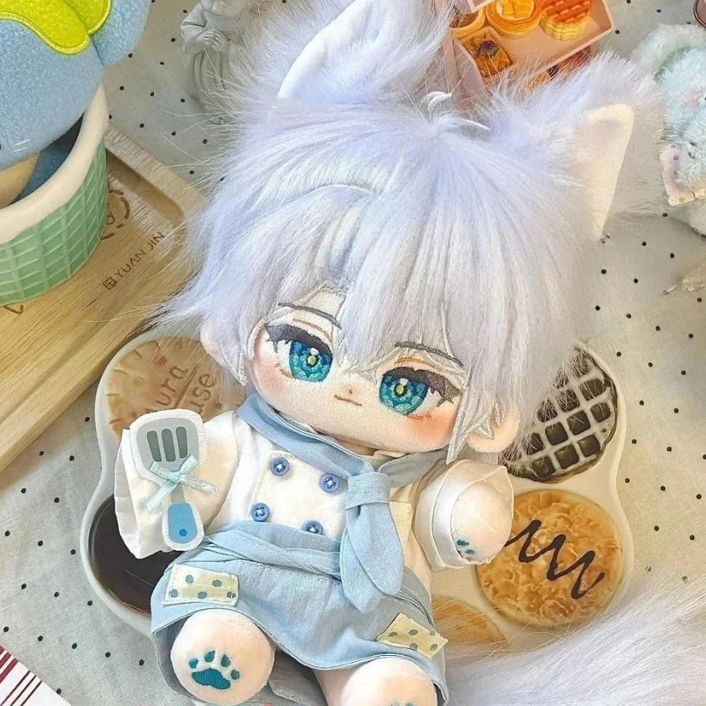 

20 см Phainon Game Honkai: Star Rail, аниме, хлопковая кукла, тело, уши монстра, косплей, сделай сам, платье, плюшевые игрушки, коллекция фигурок, подарок