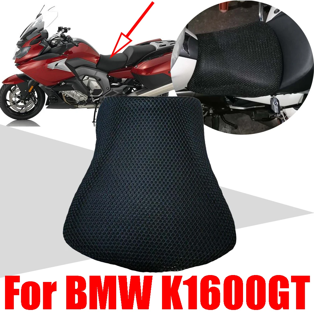 For BMW K1600GT K1600 GT K 1600 GT K 1600GT Motorcycle Accessories Mesh Seat Cover Heat Insulation Seat Cushion Cover Protector