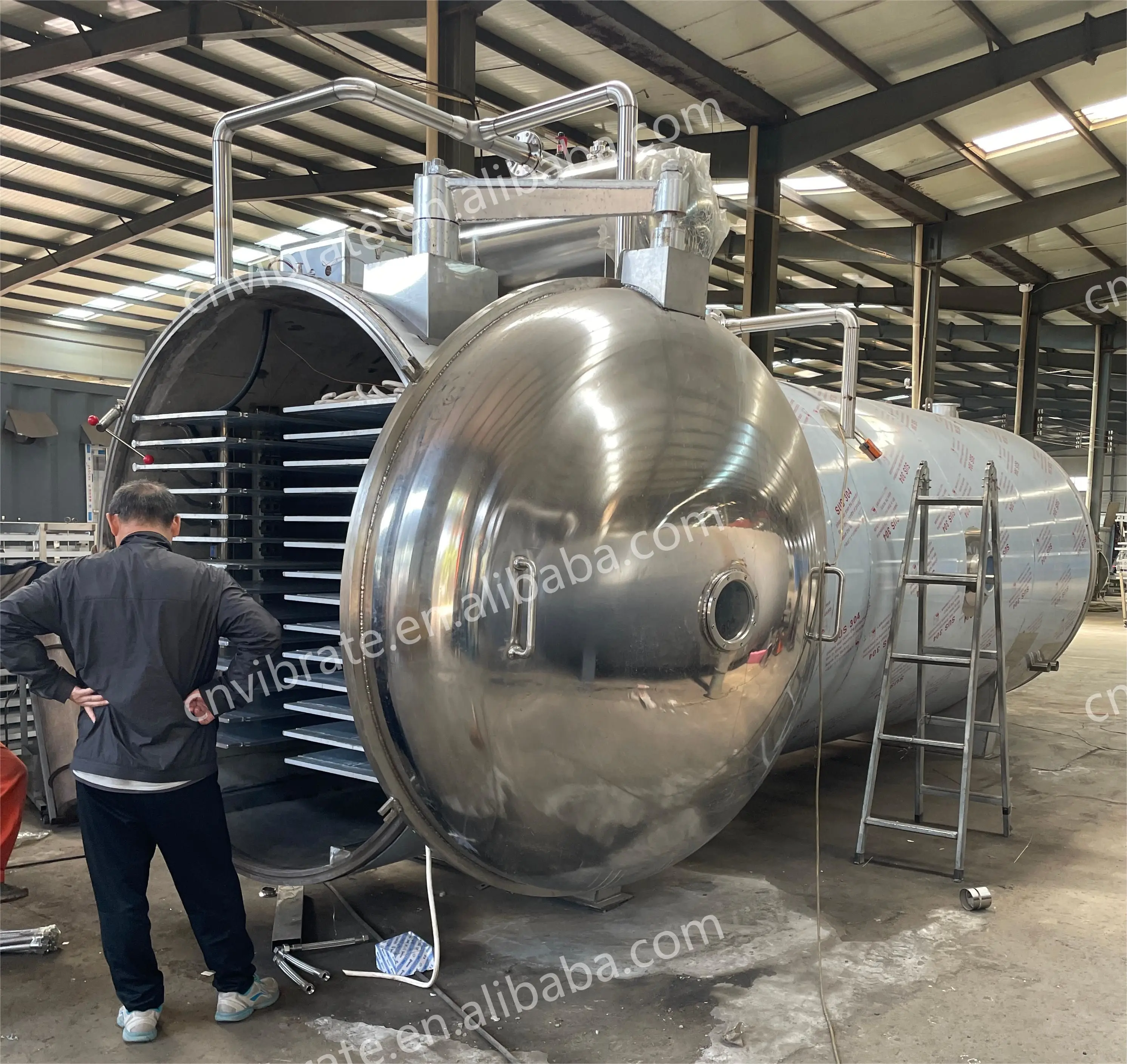 آلة تجميد مجفف التجميد مطعم تجاري VBJX مضخة توزيع كيميائية لحم القهوة للمكنسة الكهربائية #3