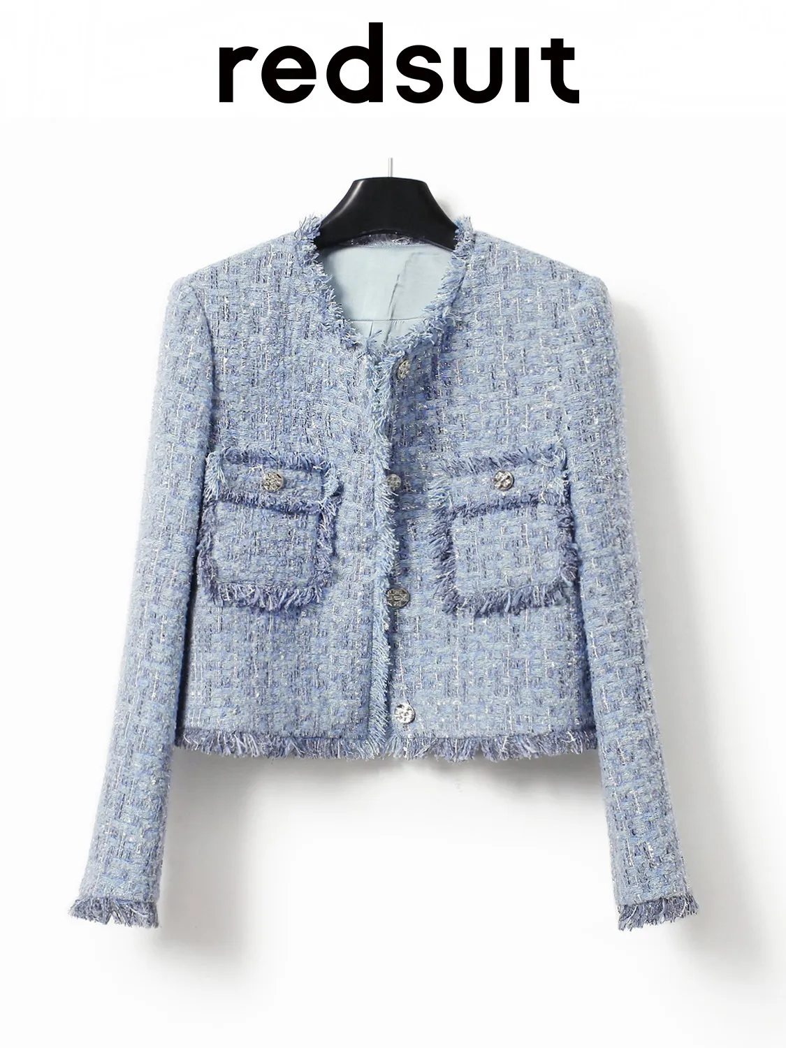 New Exquisite tassel haute couture fashionable versatile coat commuter top Custom Sizes