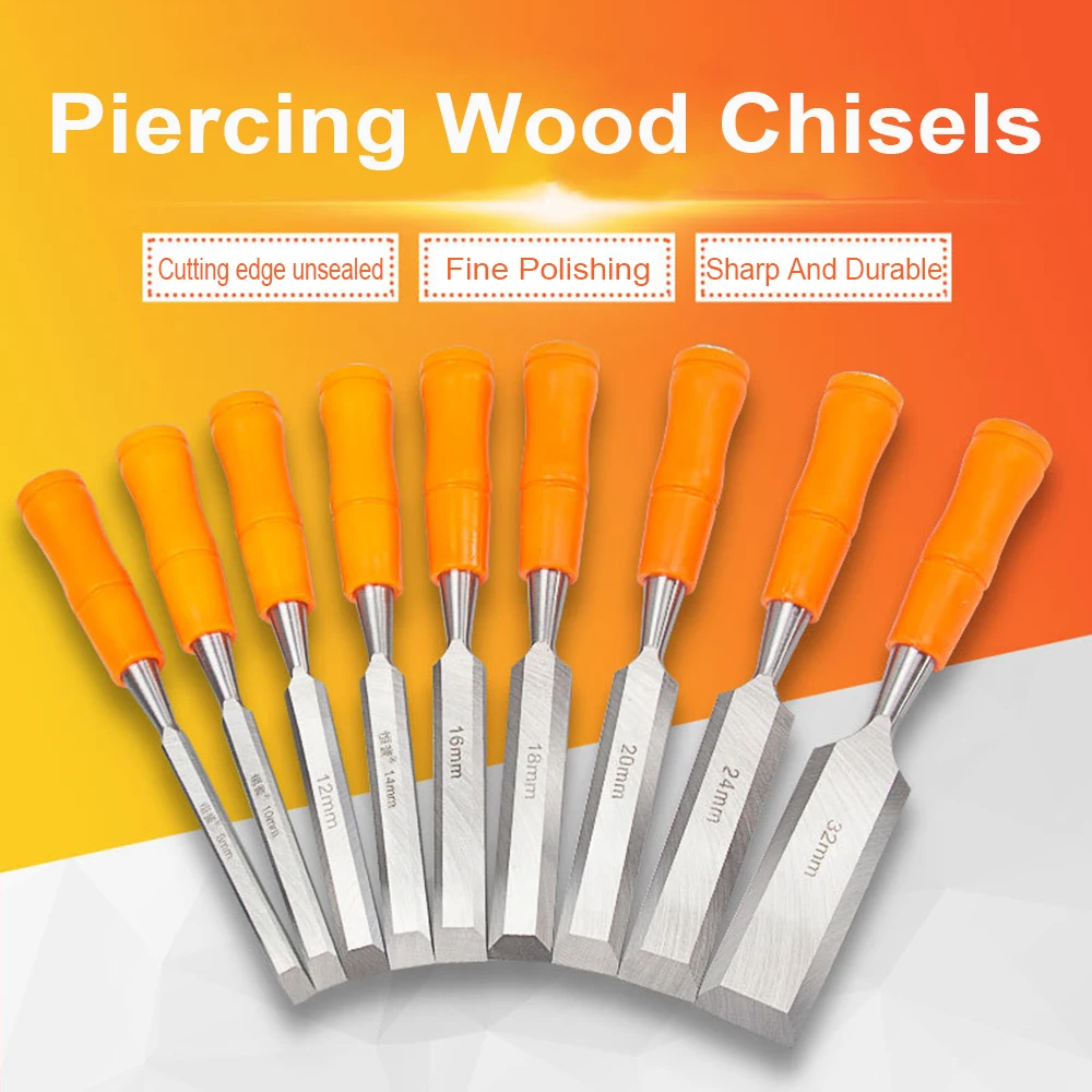 Chisel Flat Woodworking Chisel Steel Chisel Carving Chisel Carpenter Wood Chisels Tool Woodworking Tools Set Carving Flat Shovel