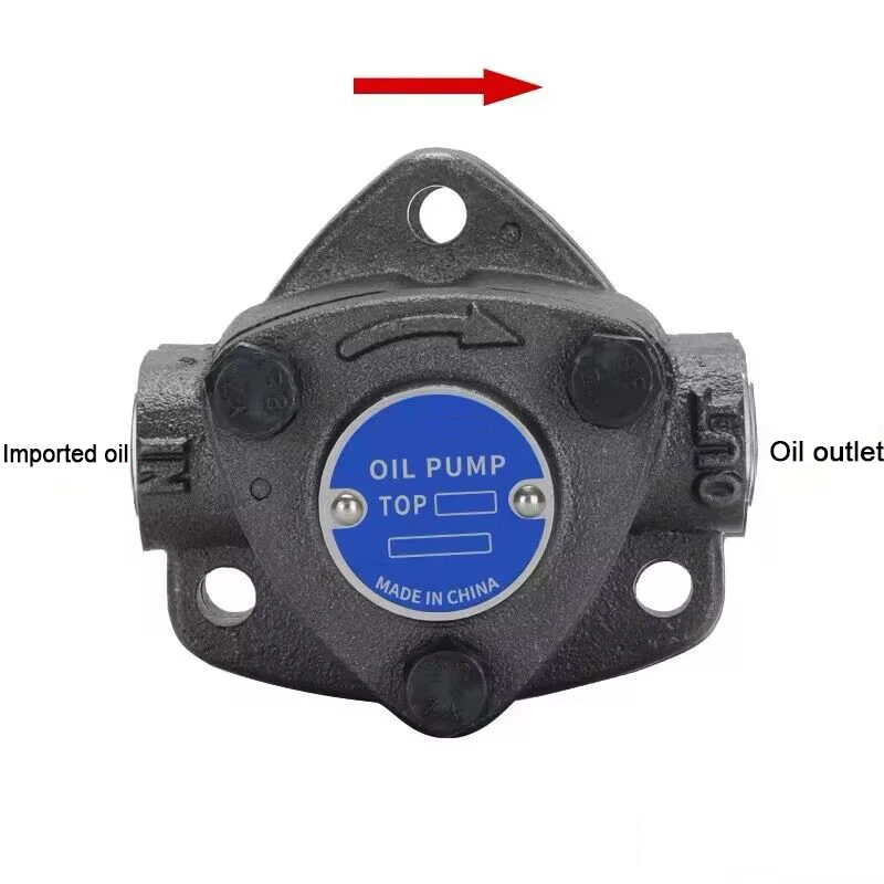 Top Series Lubrication Trochoid Pump Small Gear Oil Pump Adjustable Pressure Triangle Pump