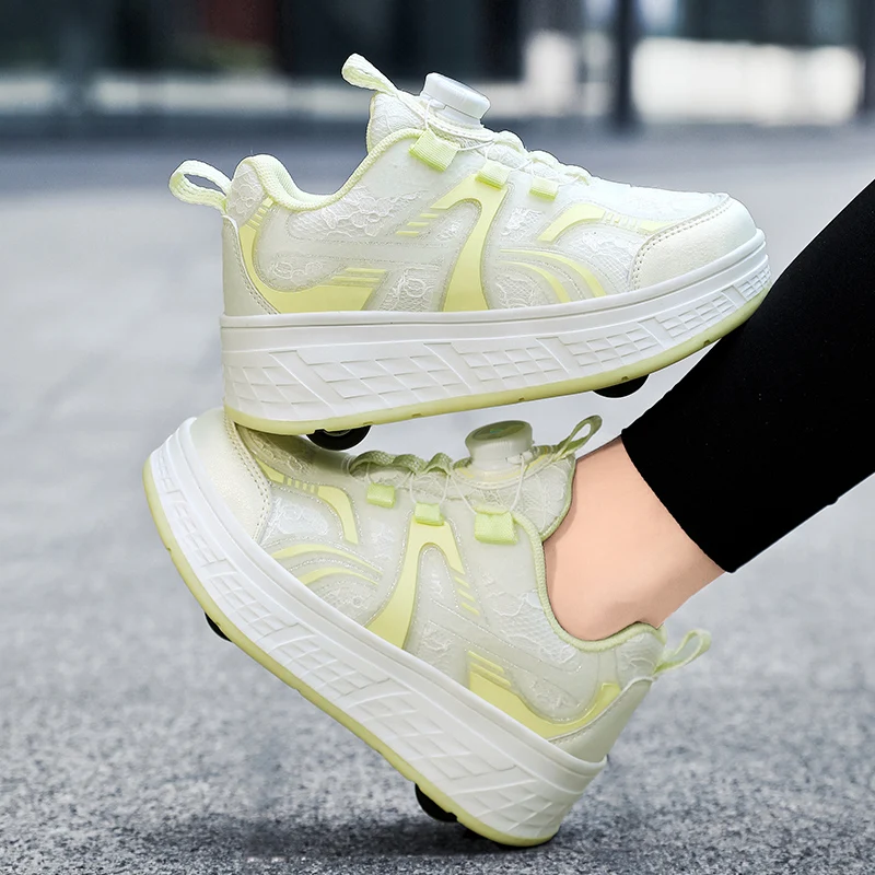 2025 Autumn New Product Roller Skating Shoes for Children's Outdoor Fitness Roller Skating Shoes Fashion Sports Shoes