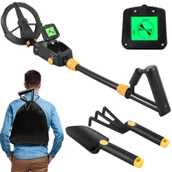 Metal Detector Handheld Gold Treasure Search Finders Underground Metal Detector Tracker Seeker Tools Waterproof Search Coil Kit