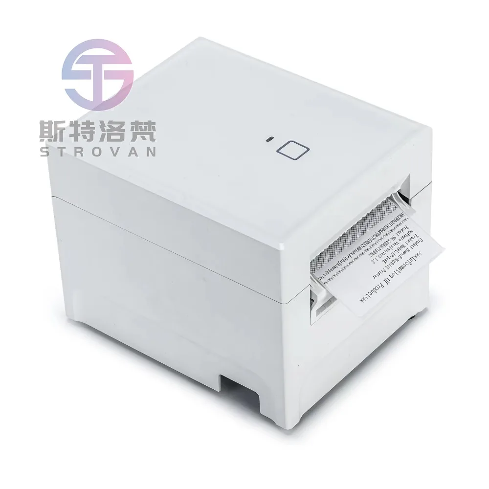 3inch Shipping Label Printer Barcode Sticker Printer 80mm Auto Peel Inkless High Quantity
