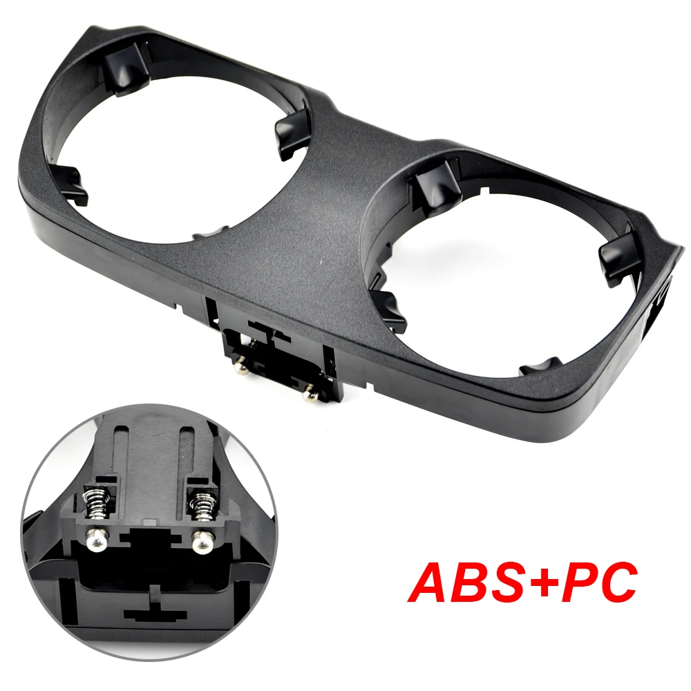 

For BMW 7 Series F01 F02 F04 2009-2015 Black Dashboard Water Drink Cup Holder Panel Cover Support 51169179820