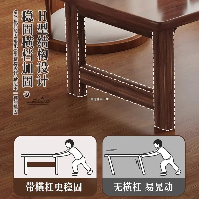Tatami small coffee table household foldable table bay window kang table bed eating small sitting on the floor computer