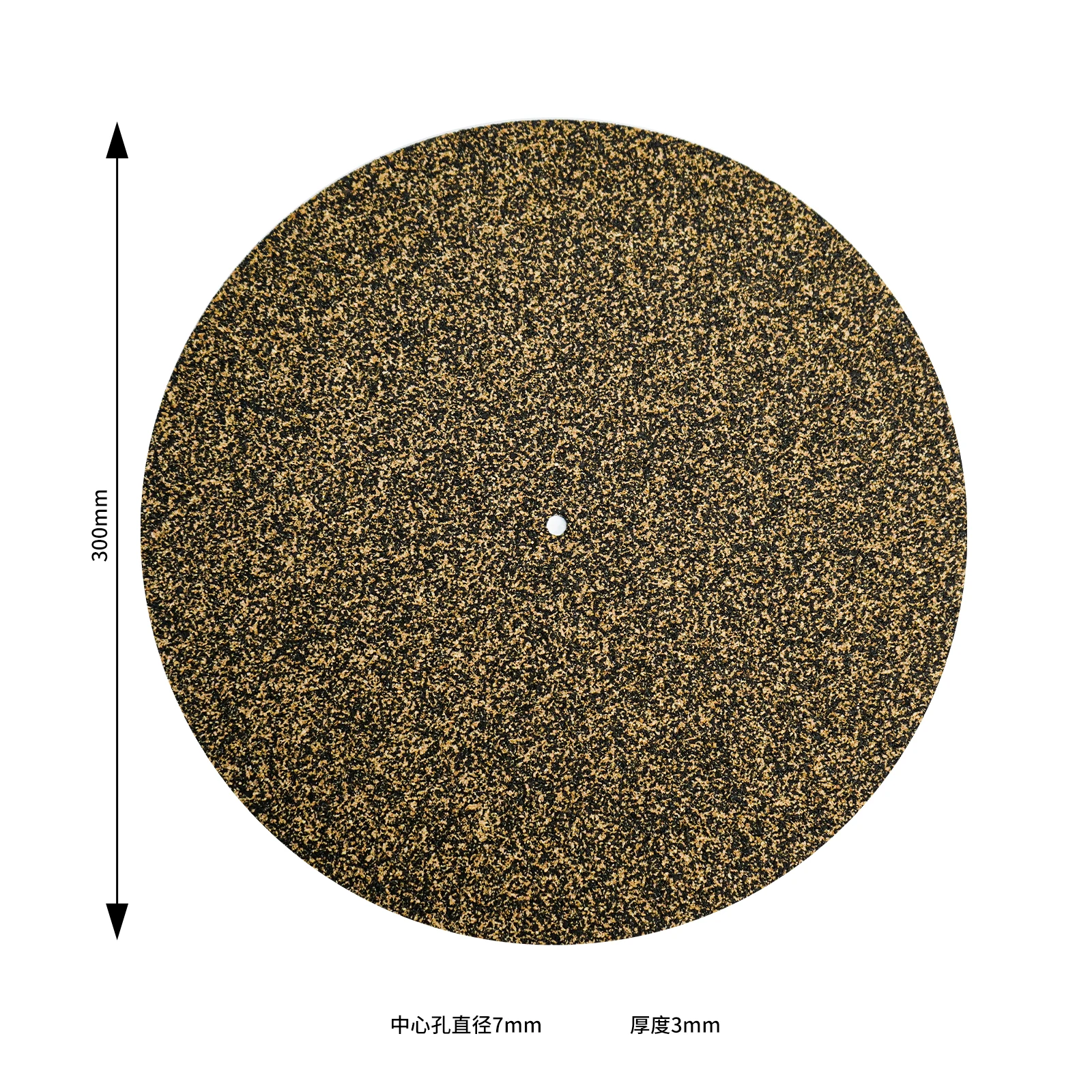 Almohadilla de disco de vinilo de 12 pulgadas, tapete de vinilo antiestático de corcho suave, alfombrilla antideslizante para tocadiscos LP, controlador de Audio, accesorios para fonógrafo