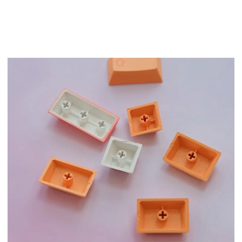 148 مفاتيح GMK الخوخ N كريم المفاتيح الكرز الشخصي PBT صبغ التسامي الميكانيكية لوحة المفاتيح Keycap ل MX التبديل