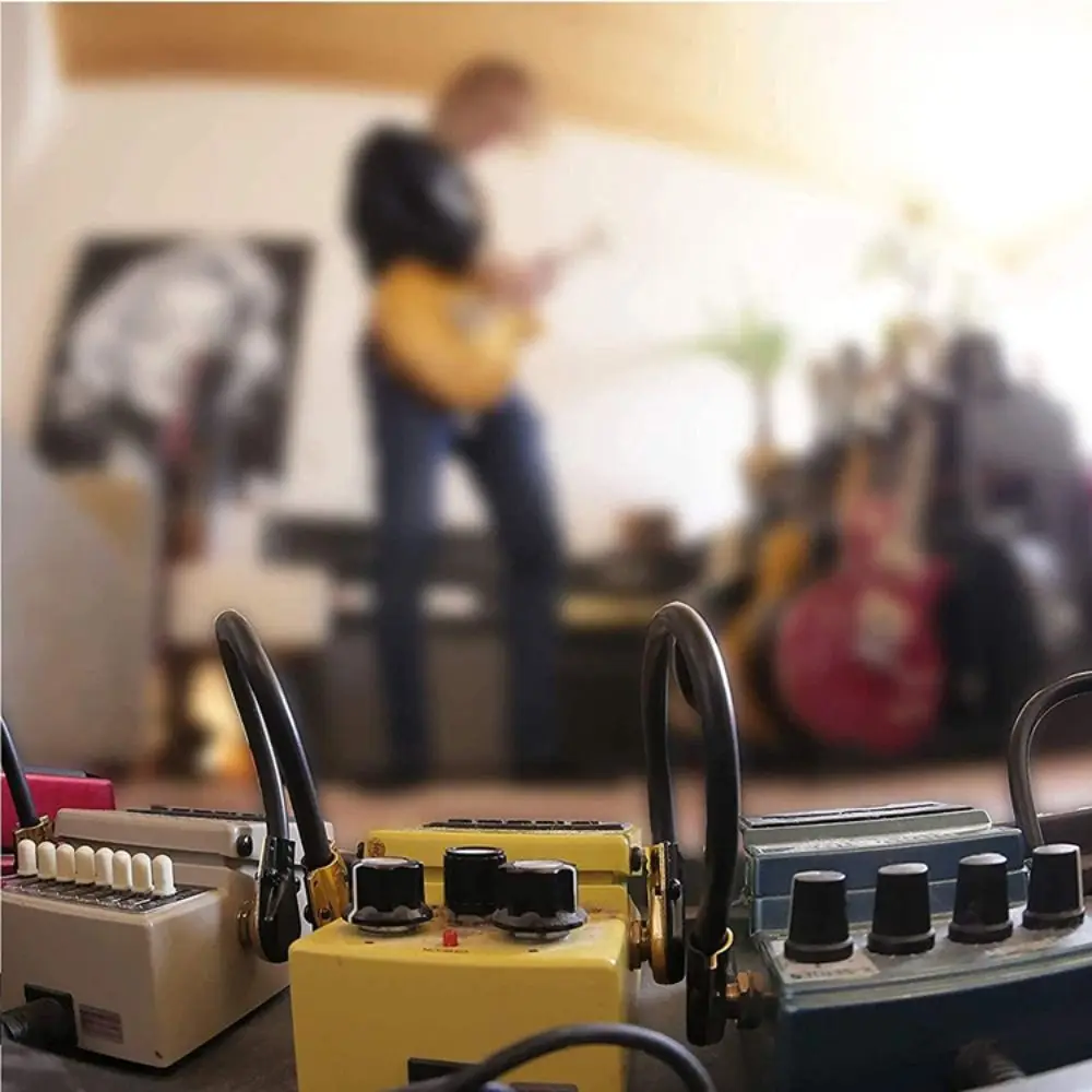 

Metal Head Guitar Cable Guitar Line Guitar Wire Guitar Effect Pedal Cable 15/30cm Black Guitar Amplifier Patch Cord