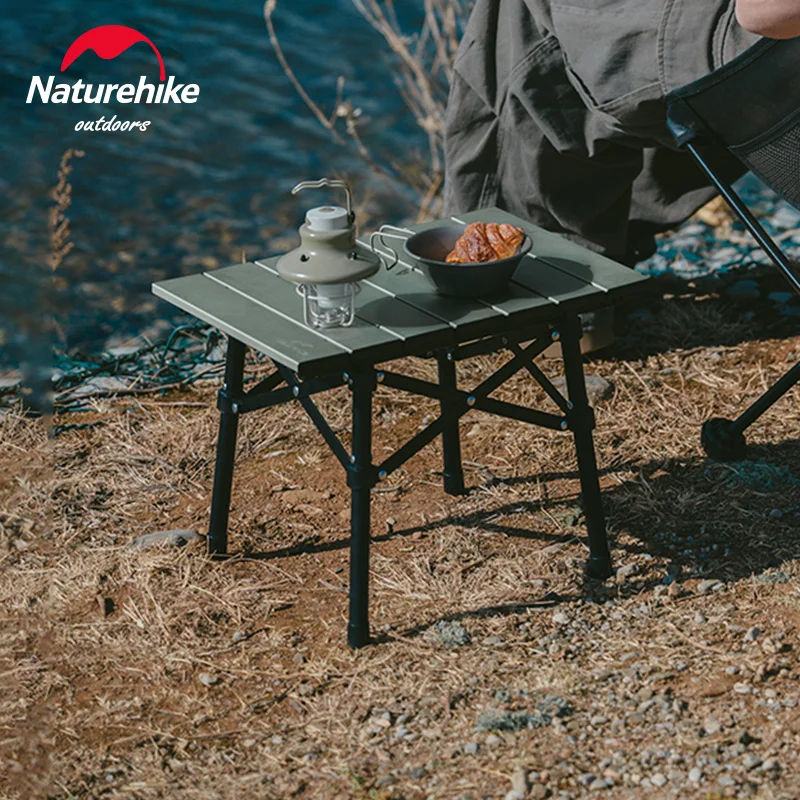 Naturehike Outdoor Camping Folding Table Picnic BBQ Portable Foldable Desk High Strength Ultralight Aluminium Portable Table