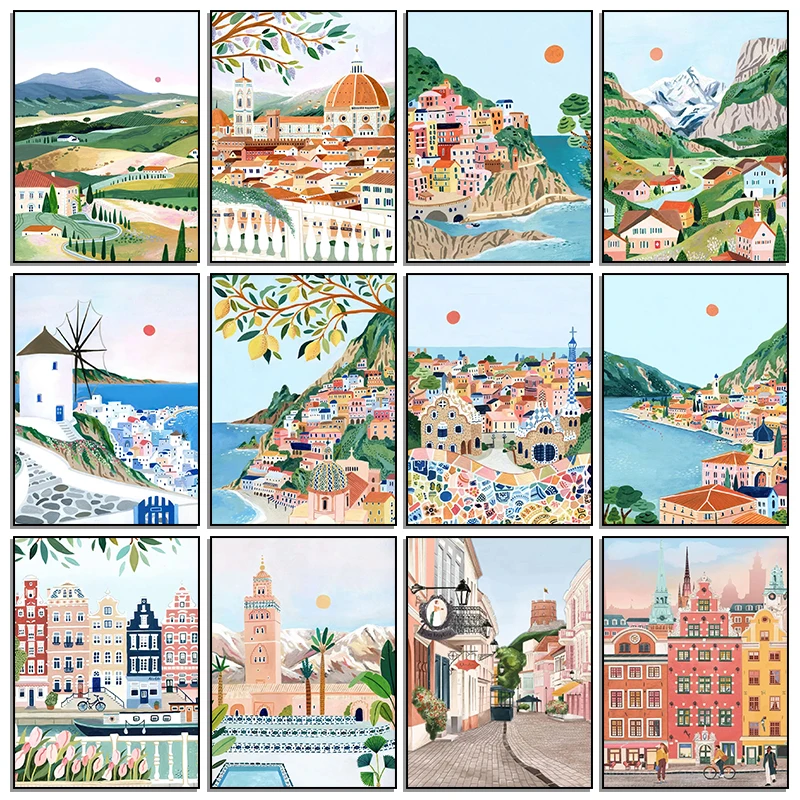 Home Office Of London - Positano London Vilnius Lithuania Amsterdam Travel