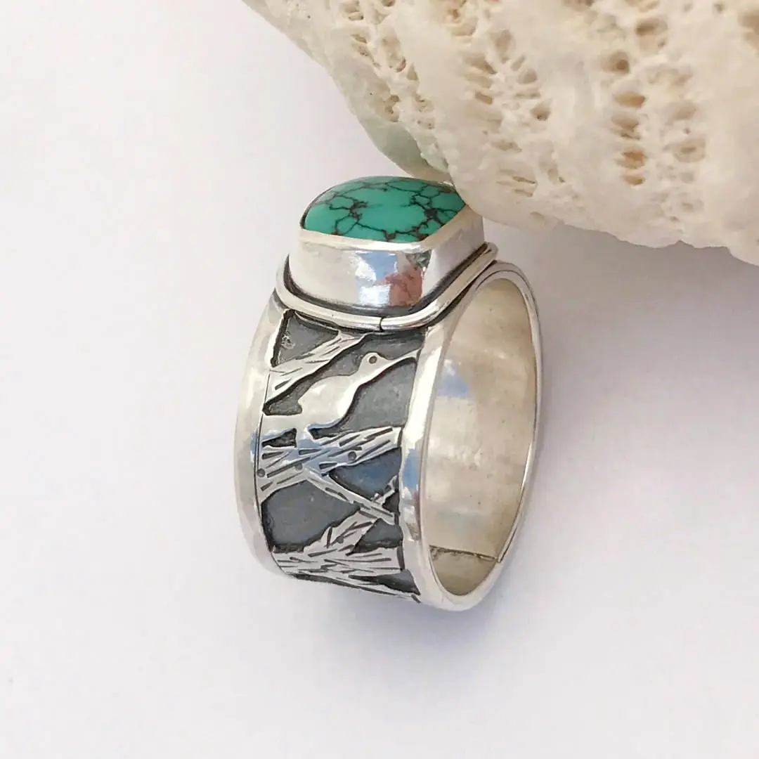 Cross-border E-commerce Fashion Retro Ring Female European and American Ring Creative Simple and Exquisite Jewelry Female