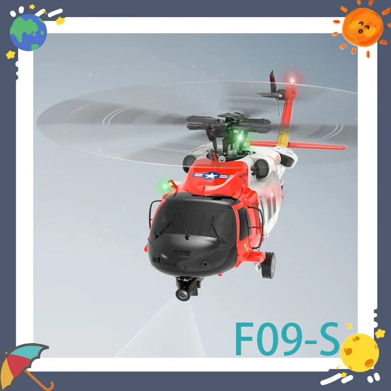 

Yuxiang F09-S Интеллектуальный GPS Black Hawk U60 Вертолет с дистанционным управлением в один клик, обратный полет и автоматический возврат