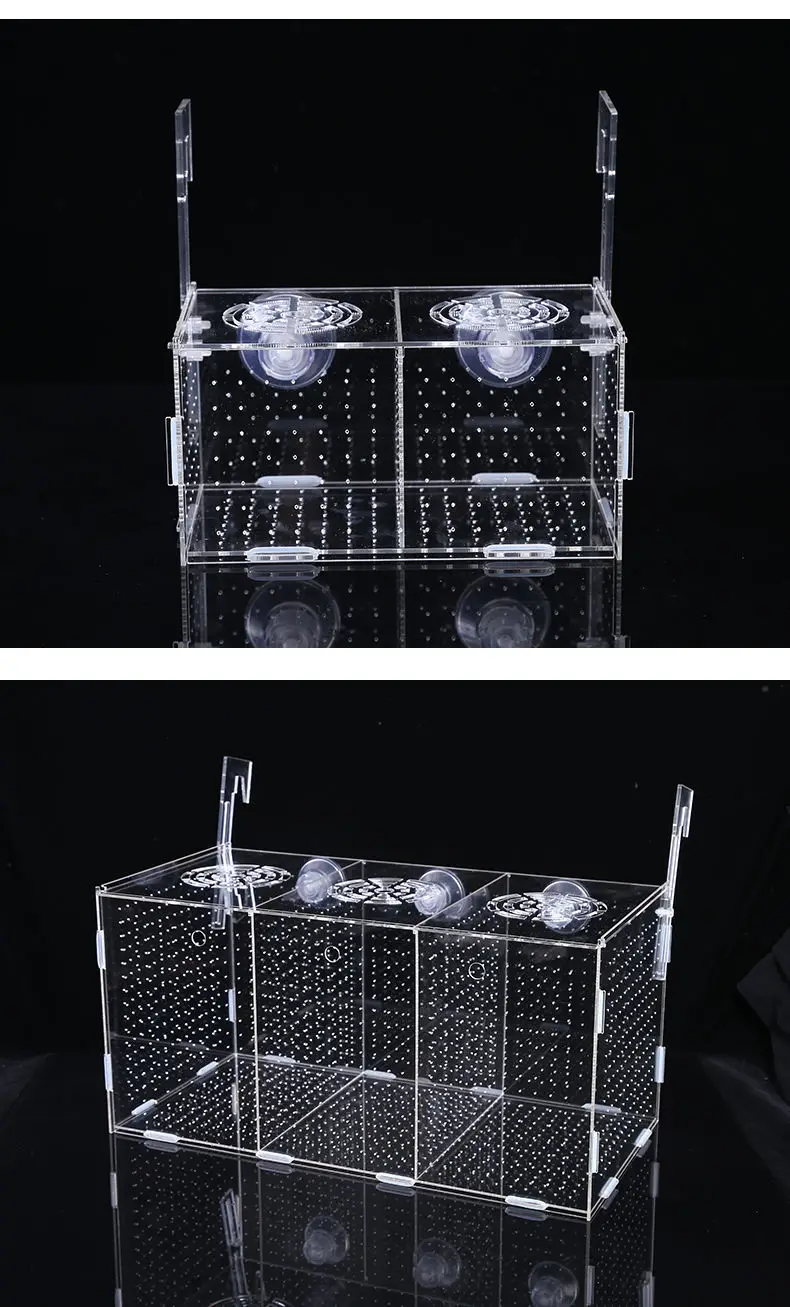 Fish Tank Small Fry Breeding Box Acrylic Fish Isolation Box Spawning Hatching Room Fish Supplies Aquarium Accessories