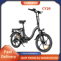 SAMEBIKE CY20 Electric Bike, 350W Motor, 36V 12Ah Battery, 20*2.35-inch Tire, 32km/h Max Speed, 40km Range,Disc Brakes