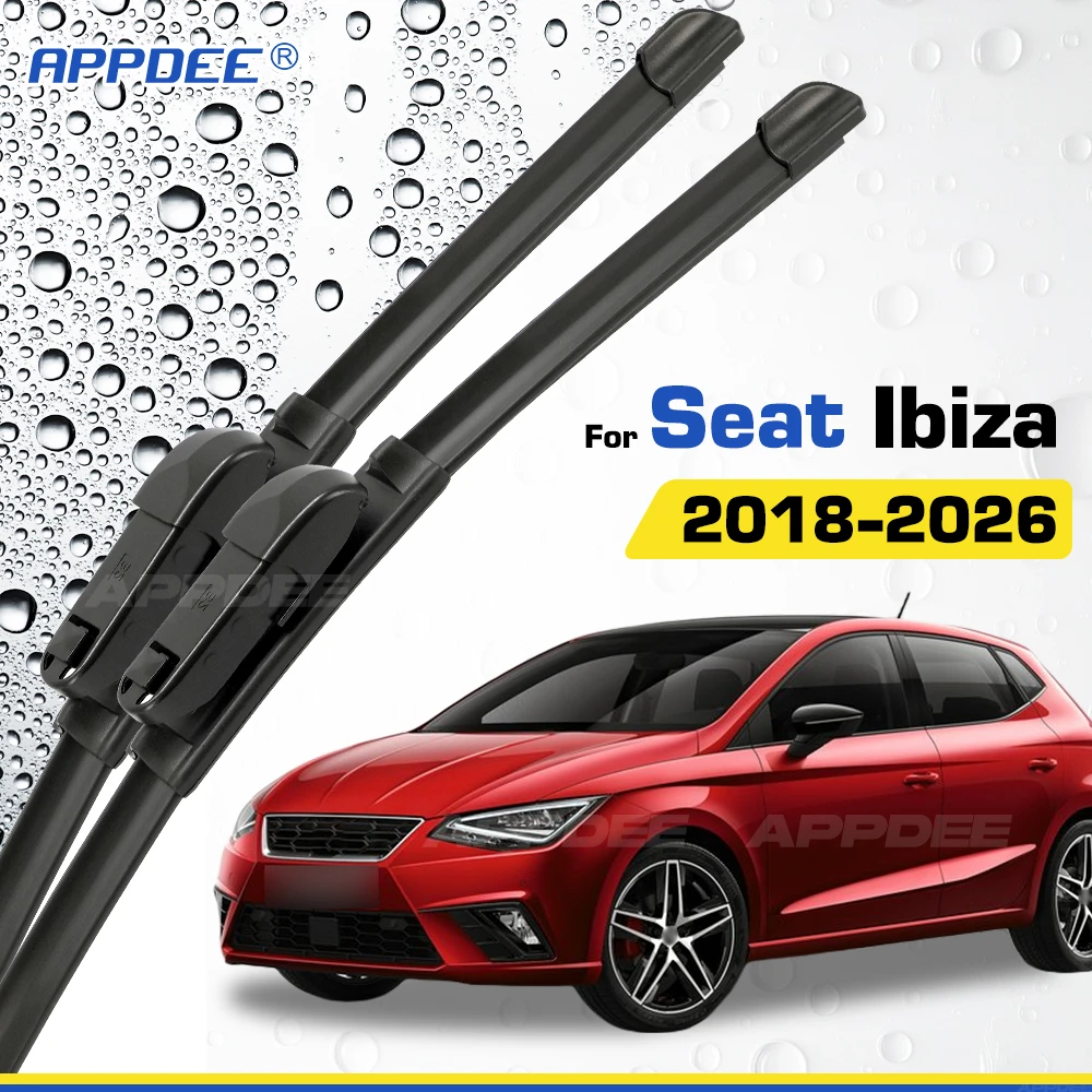 

APPDEE для Seat Ibiza SE270 6F 2018-2026 силиконовый и резиновый дворник передние щетки стеклоочистителя лобовое стекло щетки для окон