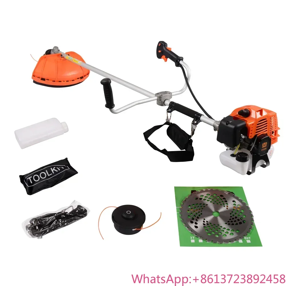 43cc 52cc 62cc  Brush Cutter Clearing Saw String Grass Trimmer for Farm