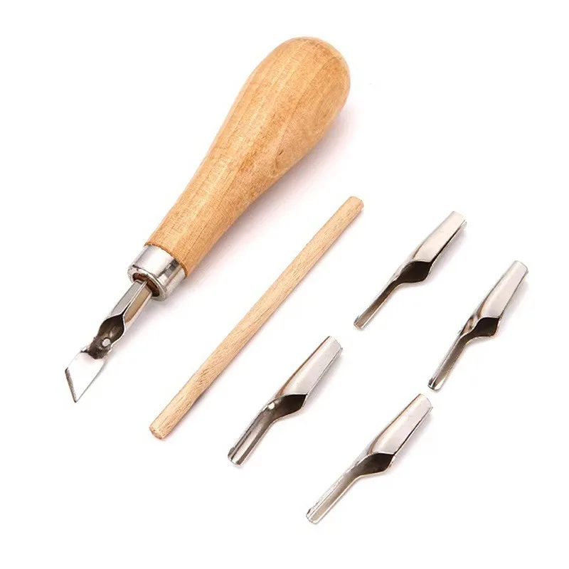 Wood Carving Chisel Tools Professional For Basic Detailed Carving Woodworkers Fine Arts Gouges DIY Sculpture Necessary Tool