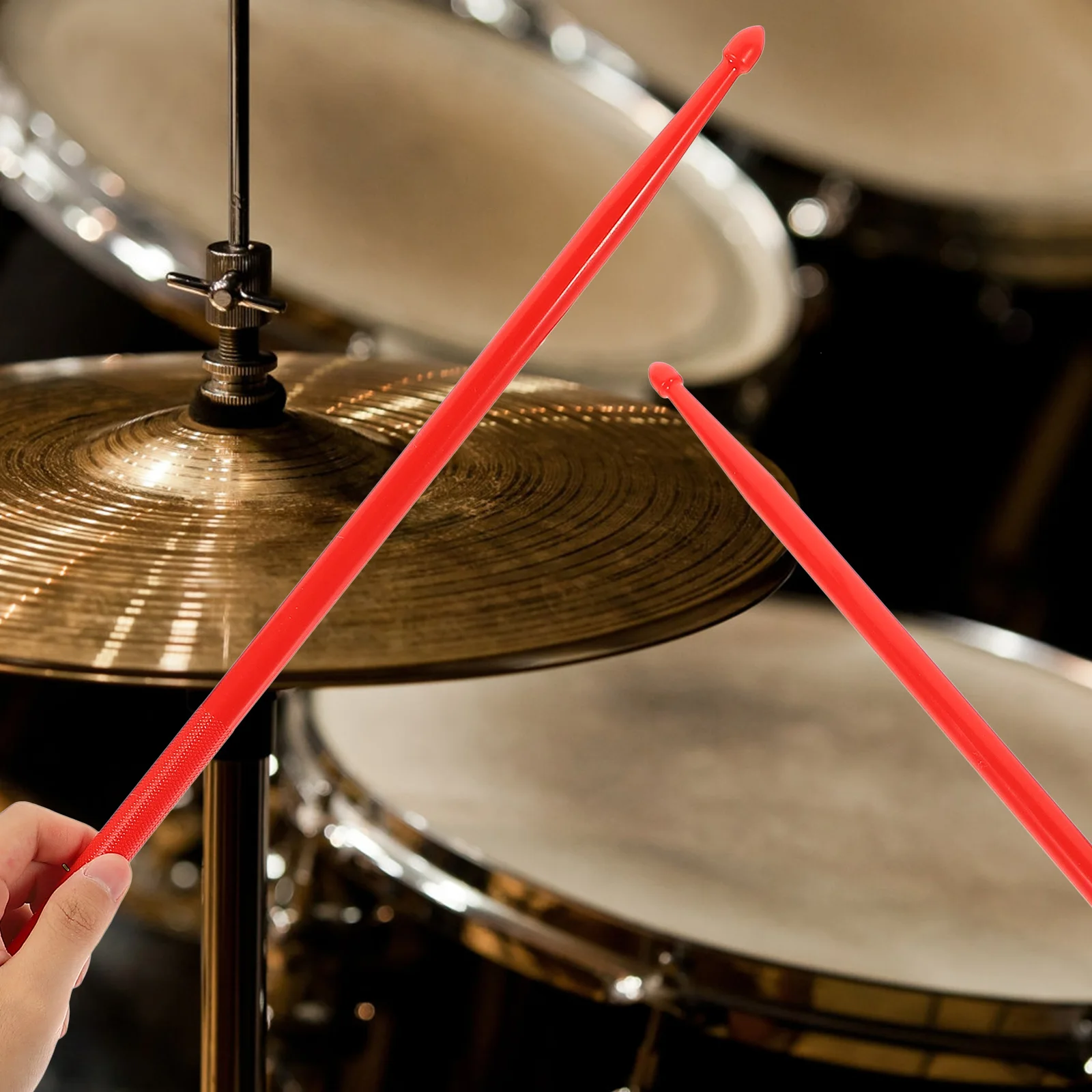 

felt drumstick double-end drum sticks jazz drum stick Nylon music drumsticks portable drumsticks lightweight percussion stick