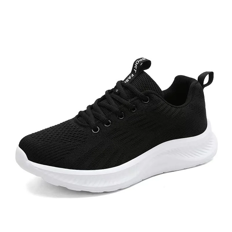 

Women's Shoes New Fashion Sports Comfortable Breathable Casual Outdoor Knit Sneakers Trending Lace-Up Casual Shoes