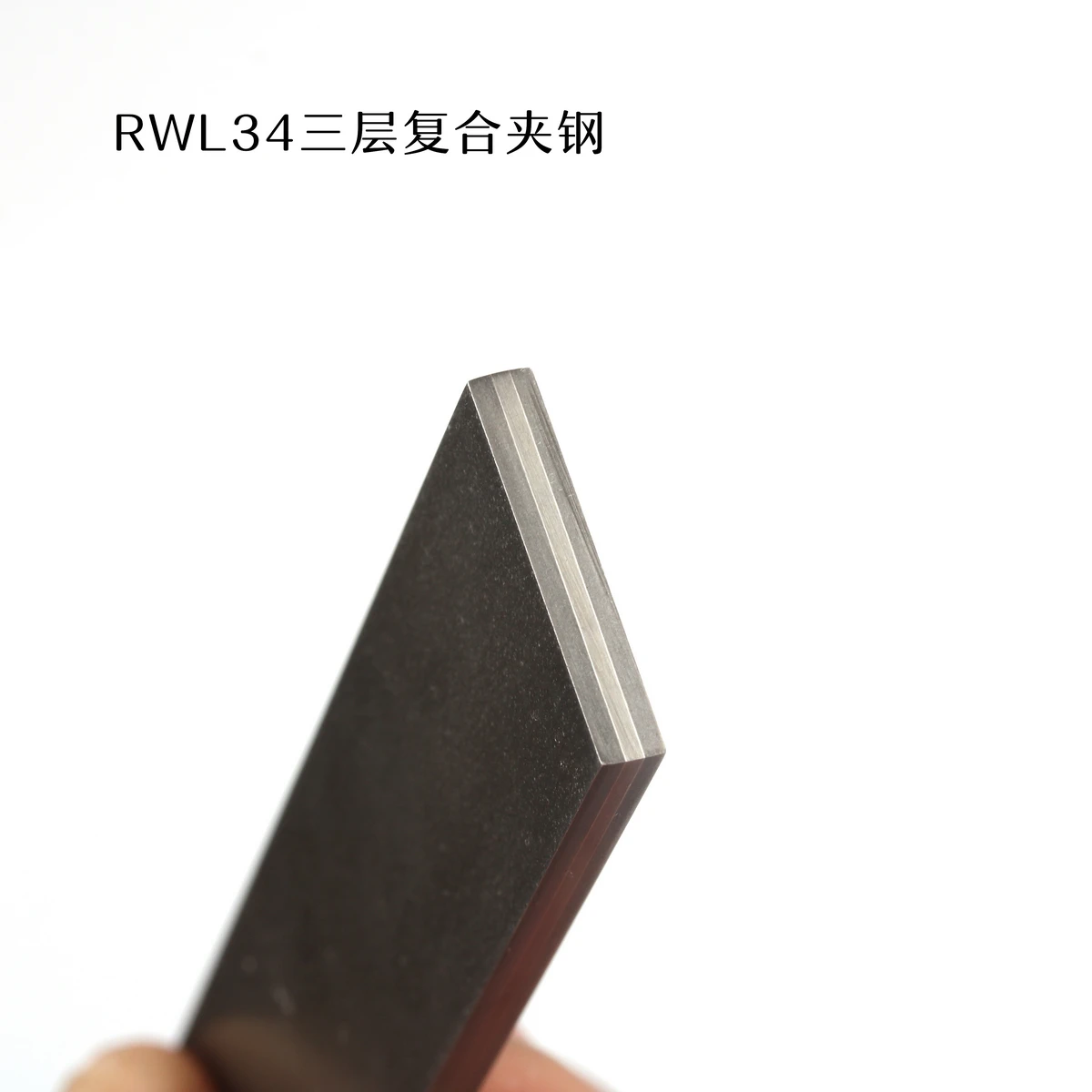 1 piece RWL34 Varied DIY knife Making Damascus steel Rose Sandwich Pattern steel Knife blade blank HRC60 Heat Treatment