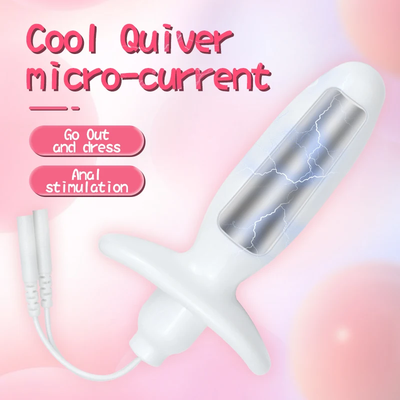 

Electric Shock Anal Plugs For Men And Women G-spot Stimulation Apparatus Anal Vagina Masturbator Outdoor Wearable SM Eroticism