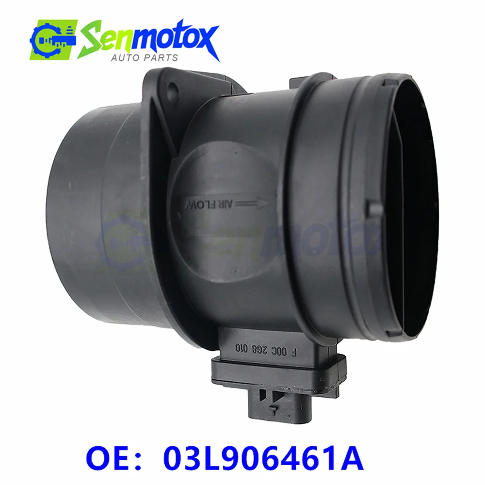 

03L906461A 0281002956 0281002957 For Audi A1 A3 A4 Q3 Q5 TT Skoda VW Seat Volkswagen 2003-2012 Mass Air Flow Meter MAF Sensor