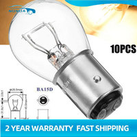 10Pcs Car Side Position Break Auto Stop Brake Bulb Indicator Lamp 1157 BA15D 21W DC12V Fog Reversing Light Halogen Lamp Bulbs
