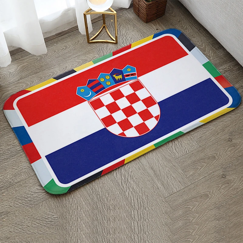 Hallwy Cartpet Living Room Rugs Foot Carpets Bathroom M-Modric of Croatia in the 2024 European Championship Rug Floor Non-slip