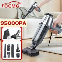 95000PA Portable Car Vacuum Cleaner Wireless Cleaner Powerful Strong Suction Handheld Cleaning Machine for Home Appliance